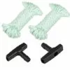 OSQI Lot De 2 Cordes De Démarrage De 10 M (diamètre : 3 Mm), Corde De Traction Avec 2 Poignées De Démarrage Pour Tondeuse à Gazon Husqvarna Stihl Poulan - Vert 2 OSQI Lot De 2 Cordes De Démarrage De 10 M (diamètre : 3 Mm), Corde De Traction Avec 2 Poignées De Démarrage Pour Tondeuse à Gazon Husqvarna Stihl Poulan - Vert -Tondeuse Et Accessoires Boutique 65502507 1