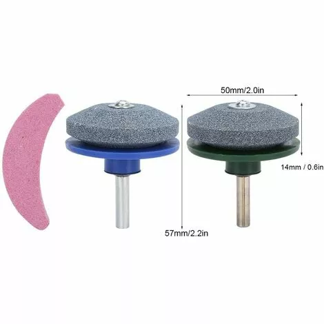 PERLE RARE Affûteuse De Lame De Tondeuse à Gazon 3 Pièces/ensemble, Kit D'affûteuse De Tondeuse à Gazon Universelle Lame De Meulage Outils De Pierre à Aiguiser Accessoires De Jardin 4 PERLE RARE Affûteuse De Lame De Tondeuse à Gazon 3 Pièces/ensemble, Kit D'affûteuse De Tondeuse à Gazon Universelle Lame De Meulage Outils De Pierre à Aiguiser Accessoires De Jardin – Image 2