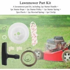 PERLE RARE Cancanle Recoil Starter Poulie Poignée Corde Ressort Cliquet Pour Steele FC55 FS38 FS45 FS55 HL45 KM55 MM55 -Tondeuse Et Accessoires Boutique 65619743 2