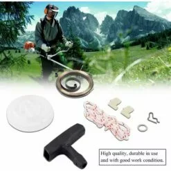 PERLE RARE Cancanle Recoil Starter Poulie Poignée Corde Ressort Cliquet Pour Steele FC55 FS38 FS45 FS55 HL45 KM55 MM55 -Tondeuse Et Accessoires Boutique 65619743 4
