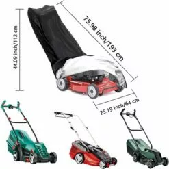 FUHUIDATRADING Housse de Protection Imperméable pour Tondeuse à Gazon et Tracteur de Pelouse - Tissu Oxford 210D Anti-UV et Résistant aux Intempéries 9 FUHUIDATRADING Housse de Protection Imperméable pour Tondeuse à Gazon et Tracteur de Pelouse - Tissu Oxford 210D Anti-UV et Résistant aux Intempéries -Tondeuse Et Accessoires Boutique 65634273 3