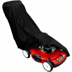 Housse de Protection pour Tondeuse à Gazon FUHUIDATRADING - 210D Polyester Étanche, Anti-poussière, Anti-UV, Tous Temps avec Sac de Rangement