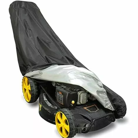 FUHUIDATRADING Housse de Tondeuse à Gazon Imperméable, Anti-Poussière et Anti-UV - Protection Extérieure Tous Temps 3 FUHUIDATRADING Housse de Tondeuse à Gazon Imperméable, Anti-Poussière et Anti-UV - Protection Extérieure Tous Temps