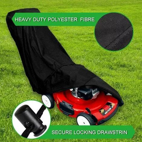 FUHUIDATRADING Housse de Tondeuse à Gazon Imperméable, Anti-Poussière et Anti-UV - Protection Extérieure Tous Temps 6 FUHUIDATRADING Housse de Tondeuse à Gazon Imperméable, Anti-Poussière et Anti-UV - Protection Extérieure Tous Temps – Image 4