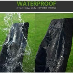 Housse de Protection pour Tondeuse à Gazon Étanche, Anti-Poussière et Anti-UV - FUHUIDATRADING -Tondeuse Et Accessoires Boutique 65634648 5