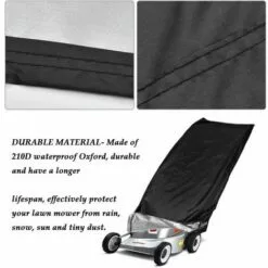 Housse de Protection pour Tondeuse LUCKY-88 Noir - Protection Durable et Résistante -Tondeuse Et Accessoires Boutique 65801942 4