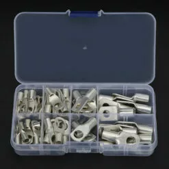 YD 60PCS Argent SC Boucle Terminal Cblage Accessoires Pièces Lectriques Pour Fournitures Industrielles -Tondeuse Et Accessoires Boutique 65834435 3