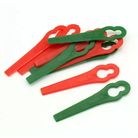 FVBJD Tondeuse à Gazon En Plastique De Couleur Tondeuse à Gazon De Jardin Coupe-herbe Lame De Coupe En Plastique Clé En Forme De Gourde Couteau De Tondeuse à Gazon(Rouge/100pcs) 4 FVBJD Tondeuse à Gazon En Plastique De Couleur Tondeuse à Gazon De Jardin Coupe-herbe Lame De Coupe En Plastique Clé En Forme De Gourde Couteau De Tondeuse à Gazon(Rouge/100pcs) – Image 2