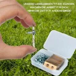 KAEJYIUT Lot De 30 Lames De Rechange En Titane Pour Tondeuse Robot Worx Landroid Lames En Titane Et Vis Améliorées Pour Tondeuse Robot Worx Landroid -Tondeuse Et Accessoires Boutique 65875319 2