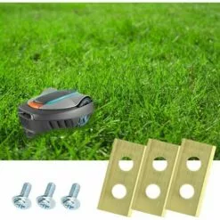 KAEJYIUT Lot De 30 Lames De Rechange En Titane Pour Tondeuse Robot Worx Landroid Lames En Titane Et Vis Améliorées Pour Tondeuse Robot Worx Landroid -Tondeuse Et Accessoires Boutique 65875319 4