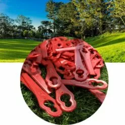 BDD Lame De Tondeuse à Gazon En Plastique Cour Pelouse Tondeuse De Jardin Tondeuse Lame Gourde L83 100 Lame De Rechange Pack Rouge 10 BDD Lame De Tondeuse à Gazon En Plastique Cour Pelouse Tondeuse De Jardin Tondeuse Lame Gourde L83 100 Lame De Rechange Pack Rouge -Tondeuse Et Accessoires Boutique 66025278 4
