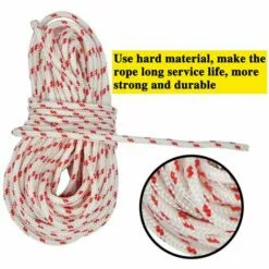 HEGUYEY Corde De Démarrage à Rappel 10 Mètres - Cordon De Traction Avec Poignée Pour Tondeuse, Débroussailleuse, Tronçonneuse - 3 Pièces -Tondeuse Et Accessoires Boutique 66093875 2