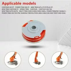 DONTODENT Bobine De Ligne De Rechange Pour Débroussailleuse, Bobine D'alimentation Automatique De 1,5 Mm Et Bobines De Rechange Pour Débroussailleuse à Double Ligne Compatible Avec Flymo Fly021 (4) Bett 10 DONTODENT Bobine De Ligne De Rechange Pour Débroussailleuse, Bobine D'alimentation Automatique De 1,5 Mm Et Bobines De Rechange Pour Débroussailleuse à Double Ligne Compatible Avec Flymo Fly021 (4) Bett -Tondeuse Et Accessoires Boutique 66134308 4