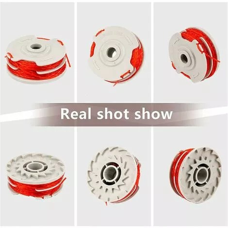 DONTODENT Bobine De Ligne De Rechange Pour Débroussailleuse, Bobine D'alimentation Automatique De 1,5 Mm Et Bobines De Rechange Pour Débroussailleuse à Double Ligne Compatible Avec Flymo Fly021 (4) Bett 7 DONTODENT Bobine De Ligne De Rechange Pour Débroussailleuse, Bobine D'alimentation Automatique De 1,5 Mm Et Bobines De Rechange Pour Débroussailleuse à Double Ligne Compatible Avec Flymo Fly021 (4) Bett – Image 5