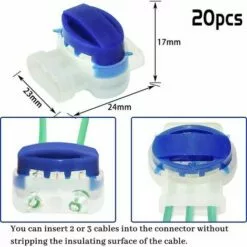 THSINDE Lot De 20 Connecteurs De Câble Remplis Des Résines Pour Robot Tondeuse Automower -Tondeuse Et Accessoires Boutique 66176352 4