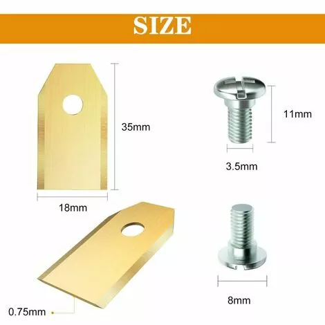 Lot de 30 Lames de Rechange en Titane pour Robots Tondeuses Husqvarna, Automower, Gardena - Compatible Modèles 105, 310, 315, 320, 420, 430X, R40i 4 Lot de 30 Lames de Rechange en Titane pour Robots Tondeuses Husqvarna, Automower, Gardena - Compatible Modèles 105, 310, 315, 320, 420, 430X, R40i – Image 3