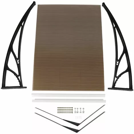 OOBEST Garage Pour Robots Tondeuses, Protection Anti-UV, Résistant Aux Intempéries, 100*78*50cm, Polycarbonate, Marron 6 OOBEST Garage Pour Robots Tondeuses, Protection Anti-UV, Résistant Aux Intempéries, 100*78*50cm, Polycarbonate, Marron – Image 4