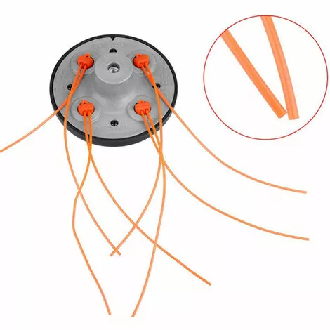 LIFCAUSAL Tête De Fixation Universelle Pour Débroussailleuse Charge Facile Pour Débroussailleuse Weed Eater Whipper 7 LIFCAUSAL Tête De Fixation Universelle Pour Débroussailleuse Charge Facile Pour Débroussailleuse Weed Eater Whipper – Image 5