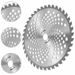 LIFCAUSAL 10 '' 40 Dents Tondeuse à Gazon Mangeur D'herbe Tondeuse Tête Débroussailleuse Mauvaises Herbes Lame Rasoir 8 LIFCAUSAL 10 '' 40 Dents Tondeuse à Gazon Mangeur D'herbe Tondeuse Tête Débroussailleuse Mauvaises Herbes Lame Rasoir -Tondeuse Et Accessoires Boutique 66372976 2