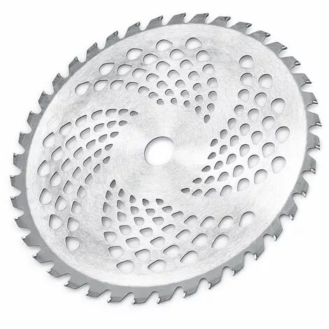 LIFCAUSAL 10 '' 40 Dents Tondeuse à Gazon Mangeur D'herbe Tondeuse Tête Débroussailleuse Mauvaises Herbes Lame Rasoir 6 LIFCAUSAL 10 '' 40 Dents Tondeuse à Gazon Mangeur D'herbe Tondeuse Tête Débroussailleuse Mauvaises Herbes Lame Rasoir – Image 4