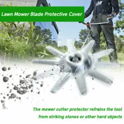 LIFCAUSAL Housse de Protection Métal pour Tondeuse à Gazon 4 Temps et Débroussailleuse -Tondeuse Et Accessoires Boutique 66372996 5