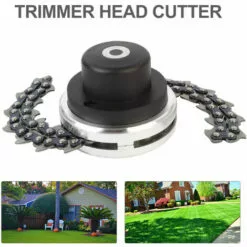 LIFCAUSAL Tête De Tondeuse Avec Lame De Coupe-chaîne à Bobine Tête De Tondeuse à Gazon D'extérieur Outil De Mangeur De Tête De Tondeuse En Acier Pour Remplacement De Tondeuse à Gazon à Arbres Droits 11 LIFCAUSAL Tête De Tondeuse Avec Lame De Coupe-chaîne à Bobine Tête De Tondeuse à Gazon D'extérieur Outil De Mangeur De Tête De Tondeuse En Acier Pour Remplacement De Tondeuse à Gazon à Arbres Droits -Tondeuse Et Accessoires Boutique 66373087 5