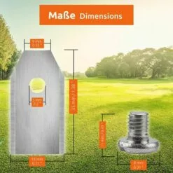 30x Lames De Rechange En Acier Inoxydable Compatible Avec Husqvarna Gardena McCulloch Rob Flymo Yardforce Matrix Grizzly Brast - Comprend Des Vis 35*18*0.75mm Argent,Adélala 8 30x Lames De Rechange En Acier Inoxydable Compatible Avec Husqvarna Gardena McCulloch Rob Flymo Yardforce Matrix Grizzly Brast - Comprend Des Vis 35*18*0.75mm Argent,Adélala -Tondeuse Et Accessoires Boutique 66382256 2