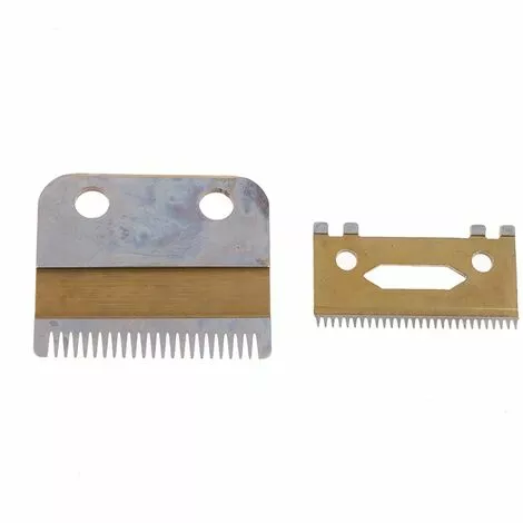 FUIENKO Jeu De Lames De Rechange Pour Kemei KM-1986 KM-1987 - Lame De Tondeuse En Acier Haute Teneur 4 FUIENKO Jeu De Lames De Rechange Pour Kemei KM-1986 KM-1987 - Lame De Tondeuse En Acier Haute Teneur – Image 2