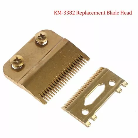 FUIENKO Jeu De Lames De Rechange Pour Kemei KM-1986 KM-1987 - Lame De Tondeuse En Acier Haute Teneur 5 FUIENKO Jeu De Lames De Rechange Pour Kemei KM-1986 KM-1987 - Lame De Tondeuse En Acier Haute Teneur – Image 3