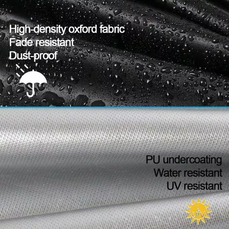 PESCE 163*66*89cm Extérieur Jardin Parc Terrasse Banc Imperméable Meubles Couverture Canapé Inclinable Housse De Meuble 4 PESCE 163*66*89cm Extérieur Jardin Parc Terrasse Banc Imperméable Meubles Couverture Canapé Inclinable Housse De Meuble – Image 2
