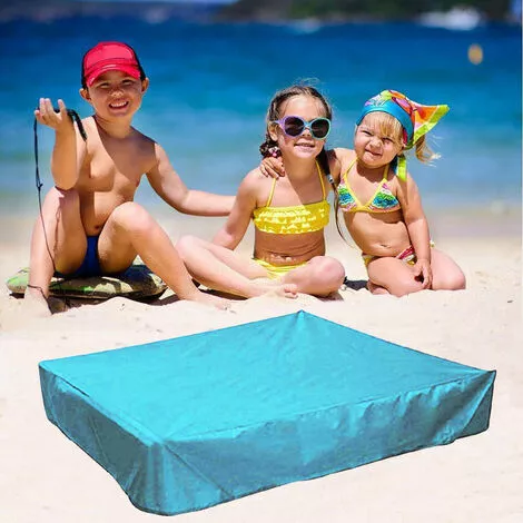 PESCE Housse De Bac à Sable, Housse De Protection Carrée Pour Le Sable Et Les Jouets à L'abri De La Poussière Et De La Pluie, Auvent De Bac à Sable Avec Cordon De Serrage, Couverture De Piscine Pour Bac à Sable 6 PESCE Housse De Bac à Sable, Housse De Protection Carrée Pour Le Sable Et Les Jouets à L'abri De La Poussière Et De La Pluie, Auvent De Bac à Sable Avec Cordon De Serrage, Couverture De Piscine Pour Bac à Sable – Image 4