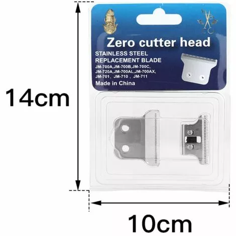 FUIENKO Kemei – Tondeuse à Cheveux Originale, Lame En T De 4cm, En Acier Inoxydable, 0mm, Accessoires,silver 5 FUIENKO Kemei – Tondeuse à Cheveux Originale, Lame En T De 4cm, En Acier Inoxydable, 0mm, Accessoires,silver – Image 3