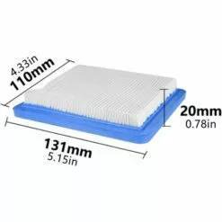 MODOU Filtre Air Pour Tondeuse Poussée Remplacement Gamme Accessoires Filtre Papier Ensemble Non Authentique Briggs Stratton Quantum Bleu Filtre Air Tracteur Pour Tondeuses à Gazon Et Tracteurs (2 Pièces) 8 MODOU Filtre Air Pour Tondeuse Poussée Remplacement Gamme Accessoires Filtre Papier Ensemble Non Authentique Briggs Stratton Quantum Bleu Filtre Air Tracteur Pour Tondeuses à Gazon Et Tracteurs (2 Pièces) -Tondeuse Et Accessoires Boutique 66742026 2