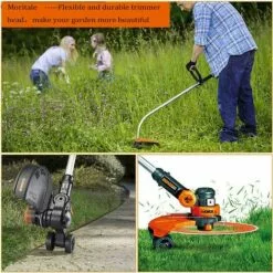 OCXIN Bobines De Fil De Tondeuse à Gazon Pour WORX WA0004.1 (longueur 3m Diamètre ⌀1.65mm) Bobines De Fil En Nylon Coupe-fil WA0010 Tous 20V (WORX WA0004.1, 4 Pièces) -Tondeuse Et Accessoires Boutique 66859697 5