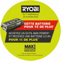 Tondeuse RYOBI 36V Brushless - Coupe 46cm - 1 Batterie 5.0Ah - 1 Chargeur - RLM36X46H50PG -Tondeuse Et Accessoires Boutique 66865314 2
