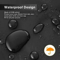 FLETéçA Housse De Tondeuse à Gazon, étanche, Anti-poussière, Anti-UV, 190T Avec Cordon De Serrage Et Sac De Rangement Pour Extérieur/intérieur 188 X 99,1 X 63,5 Cm 9 FLETéçA Housse De Tondeuse à Gazon, étanche, Anti-poussière, Anti-UV, 190T Avec Cordon De Serrage Et Sac De Rangement Pour Extérieur/intérieur 188 X 99,1 X 63,5 Cm -Tondeuse Et Accessoires Boutique 66961388 3