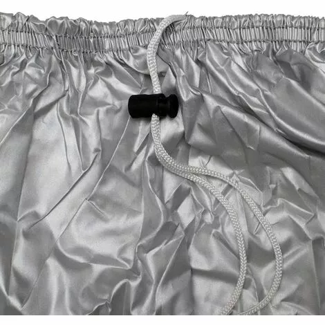 HKLFFJA Housse De Moto Argentée Universelle 210D Oxford Cloth Heavy Duty Quad Bike Cover All Weather Outdoor Motorcycle Scooter Covers ATV Cover 71"L×47"W×43"H 5 HKLFFJA Housse De Moto Argentée Universelle 210D Oxford Cloth Heavy Duty Quad Bike Cover All Weather Outdoor Motorcycle Scooter Covers ATV Cover 71"L×47"W×43"H – Image 3