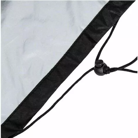 HKLFFJA Imperméable Tondeuse Cover Antipoussière Housse De Protection Fauchage Machine (39x74x25Inch) Noir XXL 5 HKLFFJA Imperméable Tondeuse Cover Antipoussière Housse De Protection Fauchage Machine (39x74x25Inch) Noir XXL – Image 3