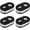 OCXIN 4 Pièces Filtre à Air Pour Tondeuse à Gazon Moteur Tondeuse à Gazon Remplacement Moteur Filtre à Air Tondeuse à Gazon Filtre Tondeuse à Gazon Filtre à Air Briggs Stratton Remplacer Pour Briggs & Stratton 593260 798452 4247 5432 5432K 1 OCXIN 4 Pièces Filtre à Air Pour Tondeuse à Gazon Moteur Tondeuse à Gazon Remplacement Moteur Filtre à Air Tondeuse à Gazon Filtre Tondeuse à Gazon Filtre à Air Briggs Stratton Remplacer Pour Briggs & Stratton 593260 798452 4247 5432 5432K -Tondeuse Et Accessoires Boutique 67204742 1