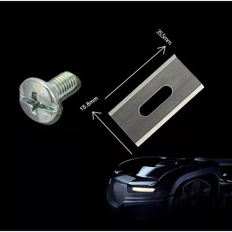 REGALI Lot De 30 Lames De Gazon Pour Husqvarna Avec Double Lame Aiguisée En Acier Inoxydable,30 Pièces De Lames De Tondeuse à Gazon Intelligentes En Acier Inoxydable 7 REGALI Lot De 30 Lames De Gazon Pour Husqvarna Avec Double Lame Aiguisée En Acier Inoxydable,30 Pièces De Lames De Tondeuse à Gazon Intelligentes En Acier Inoxydable – Image 5