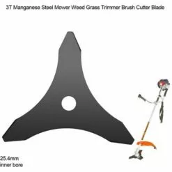 Kit Lame de Débroussailleuse 8"x 3T avec Accessoire d'Entretien pour Tondeuse à Gazon - Accessoire Jardinage -Tondeuse Et Accessoires Boutique 67332411 3