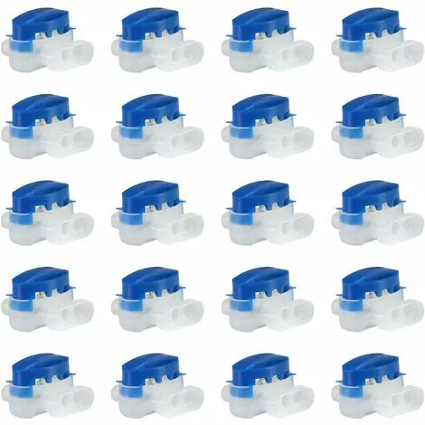 BF Lot De 20 Connecteurs De Câble Remplis De Résine Borniers étanches à 3 Pôles Pour Tondeuses à Gazon Robotisées 3 BF Lot De 20 Connecteurs De Câble Remplis De Résine Borniers étanches à 3 Pôles Pour Tondeuses à Gazon Robotisées