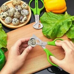 THSINDE Lot De 4 Ciseaux à œufs De Caille, Ciseaux à œufs De Caille En Acier Inoxydable, Petits Ciseaux à œufs De Caille 11 THSINDE Lot De 4 Ciseaux à œufs De Caille, Ciseaux à œufs De Caille En Acier Inoxydable, Petits Ciseaux à œufs De Caille -Tondeuse Et Accessoires Boutique 67503636 5