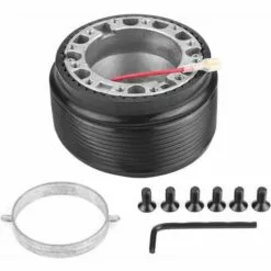ECHOO Trous De Volant Adaptateur De Moyeu Racing Kit Snap Off Boss Pour Convient à Les VW GOLF MK3 Y COMPRIS GTI 1993-1998/VW POLO MK3 1994-2002,1PCS