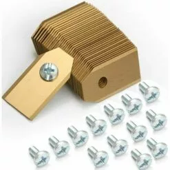 Cisea 30x Lames De Couteau En Titane Pour Tondeuses Robots Husqvarna, Gardena, Automower - Accessoires De Rechange -Tondeuse Et Accessoires Boutique 68078223 3