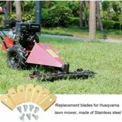 Cisea 30x Lames De Couteau En Titane Pour Tondeuses Robots Husqvarna, Gardena, Automower - Accessoires De Rechange -Tondeuse Et Accessoires Boutique 68078223 4