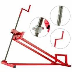 AREBOS Lève-tondeuse Tracteur-tondeuse Dispositif De Levage Cric | 450 Kg | Angle D'inclinaison à Environ 45° | Rouge | Stable Et Solide - Rouge -Tondeuse Et Accessoires Boutique 7557616 3