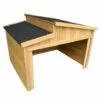 WILTEC Garage Pour Robot-tondeuse Toit Gradin Bois Massif Abri Carport Naturel 66,6x79,5x71,2cm 2 WILTEC Garage Pour Robot-tondeuse Toit Gradin Bois Massif Abri Carport Naturel 66,6x79,5x71,2cm -Tondeuse Et Accessoires Boutique 9562057 1